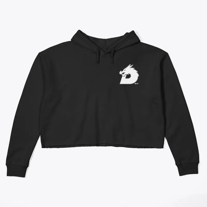 Women's DMAC Crop Hoodie (Black)